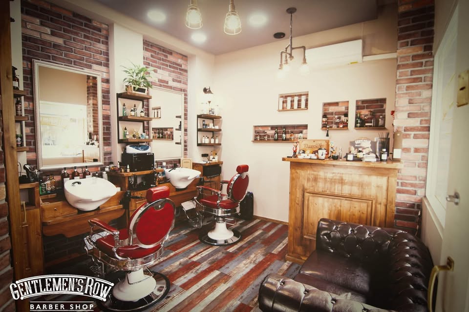Ο χώρος του Gentlemen's Row Barber Shop